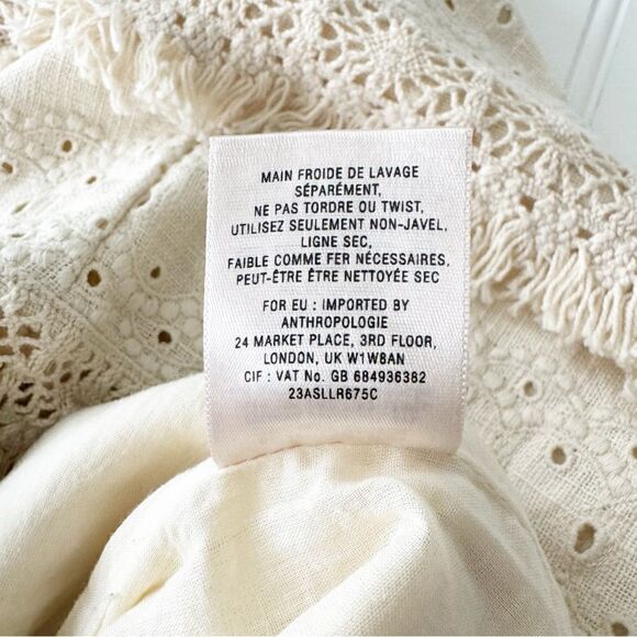 Anthropologie HD in Paris Fringe Skirt - Size 4 - Picture 4 of 6